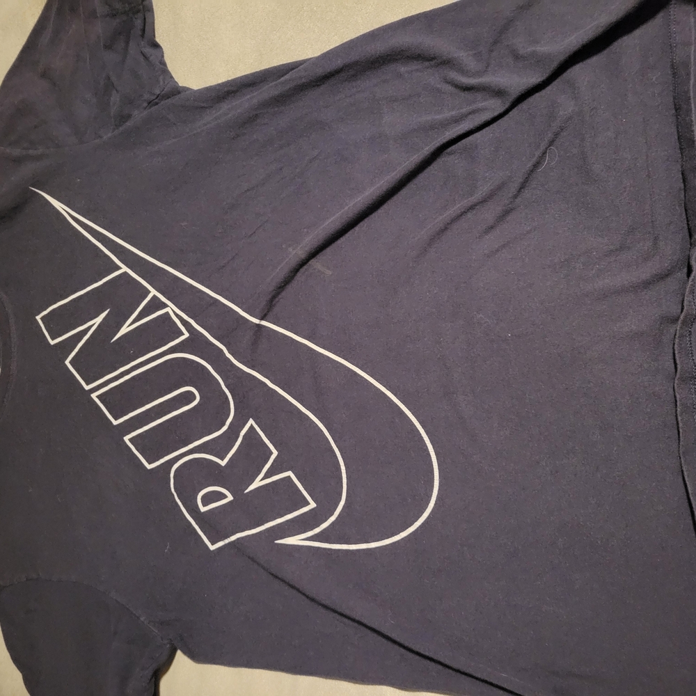 Nike Blue Short Sleeve Tee Athletic Style